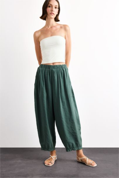 Relax Fit Regular Hem Trousers
