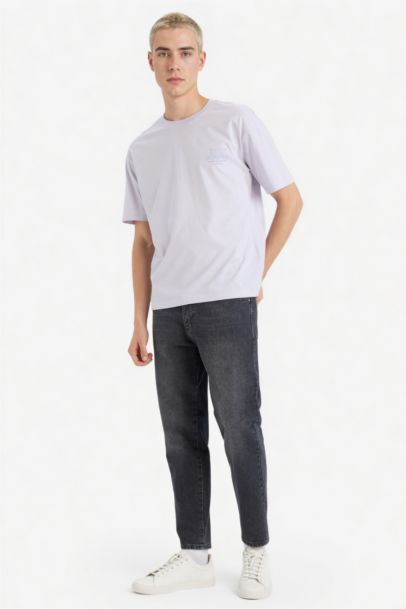 Boxy Fit Crew Neck T-Shirt