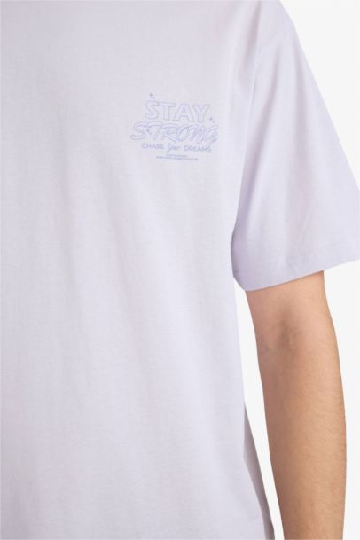 Boxy Fit Crew Neck T-Shirt