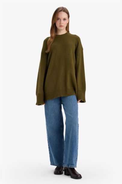 Loose Fit Knitwear Tunic