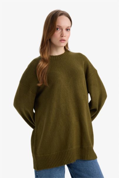 Loose Fit Knitwear Tunic