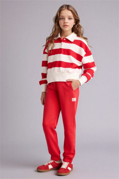 بنطلون سويت بانتس بناتي جوجر فيت