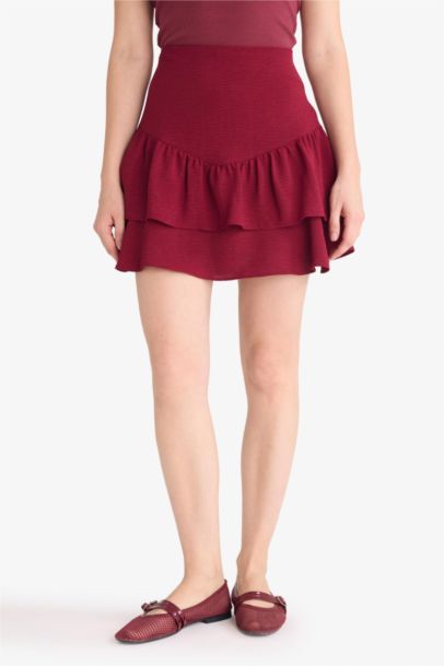 Regular Fit aerobics Short Skirt