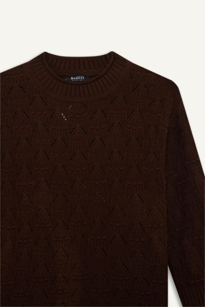 Regular Fit Crew Neck Knitwear Tunic