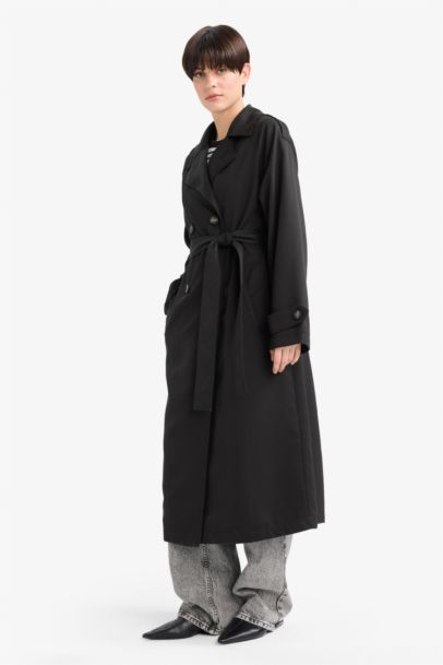 ترانش كوت قصة مريحة مقاوم للماء