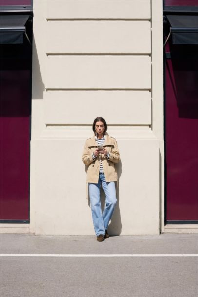 Regular Fıt Trençkot