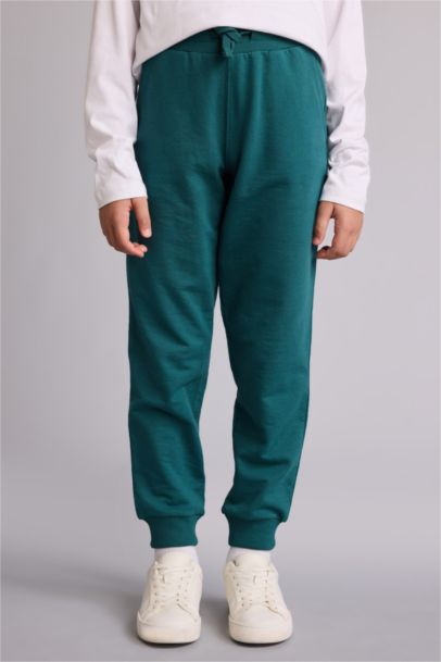 Regular Fıt Sweatshirt Kumaşı Pantolon Erkek Çocuk