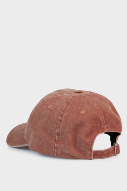 Boy Embroidered Cotton Cap