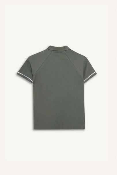 Regular Fıt Polo Yaka Kısa Kollu Polo Tişört Erkek Çocuk