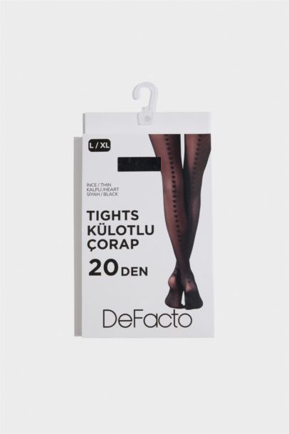 Woman Printed 20 denier Tights