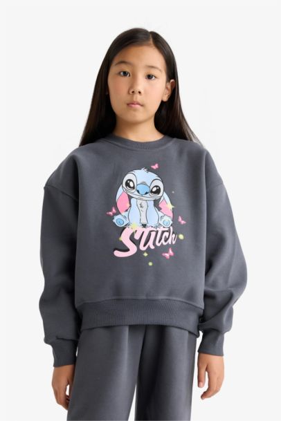 Girl Disney Lilo & Stitch 2 Piece Sweatshirt Sweatpants