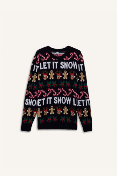 Pull de Noël en tricot