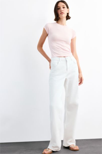 Crew Neck Short Sleeve T-Shirt