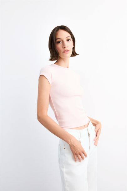 Crew Neck Short Sleeve T-Shirt