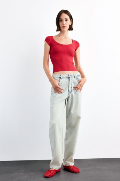 Crew Neck Short Sleeve T-Shirt