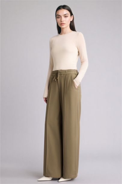 Брюки Wide Leg c высокой талией для женщин