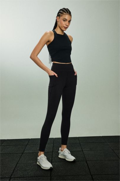 Waist Covered Sports Leggings