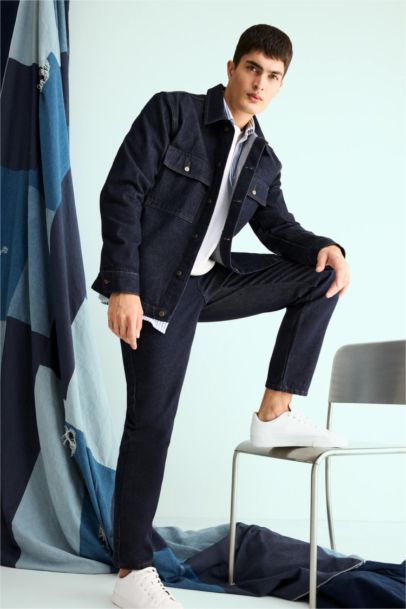 Relax Fit Denim Trousers