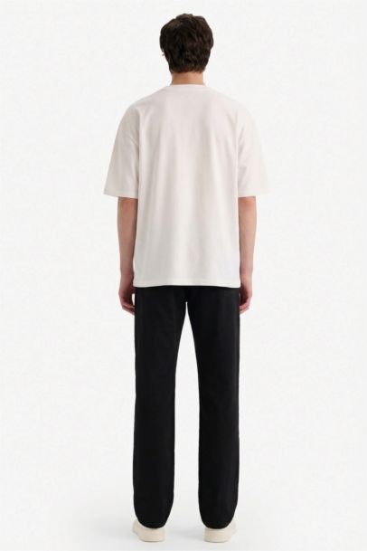 بنطلون جينز قصة مستقيمة