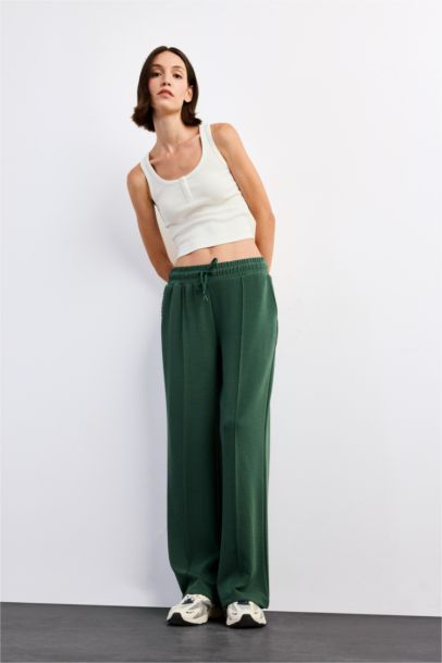Relax Fit Regular Waist Modal Trousers