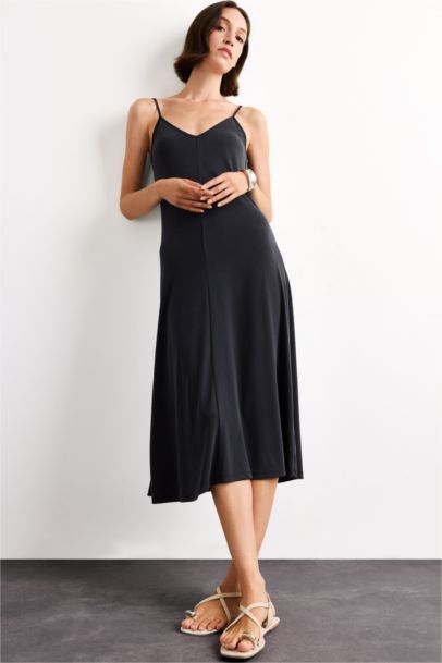 Modal Sleeveless Maxi Dress