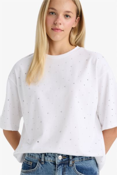 Overshirt Fit Short Sleeve T-Shirt