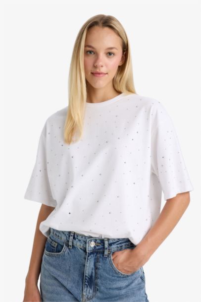 Overshirt Fit Short Sleeve T-Shirt