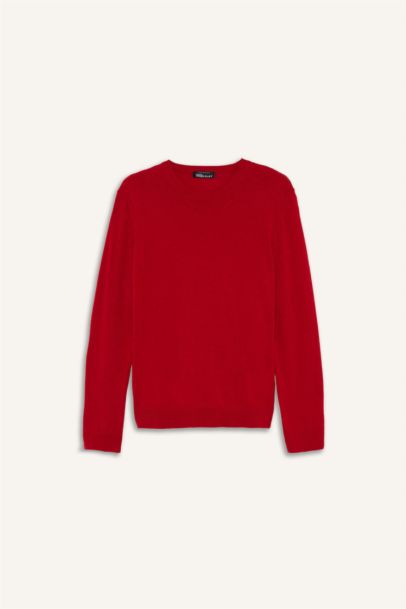 Regular Fit Crew Neck Knitwear Pullover