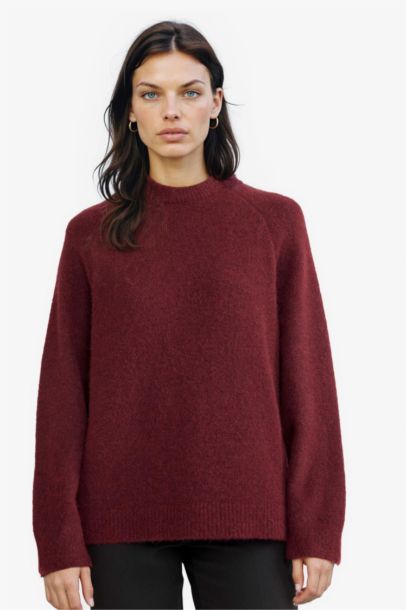 Regular Fit Crew Neck Knit pullover