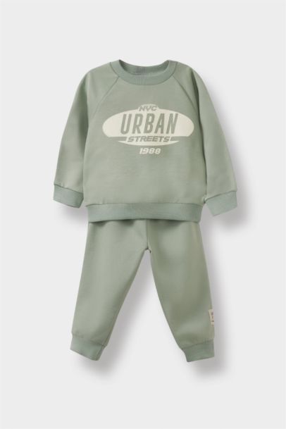 Ensemble Sweat imprimé et Jogging pour bébé garçon