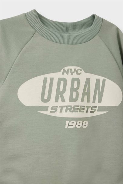 Ensemble Sweat imprimé et Jogging pour bébé garçon