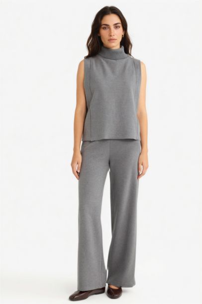 Straight Fit Trousers