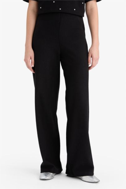 Straight Fit Trousers
