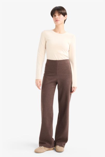 Straight Fit Trousers