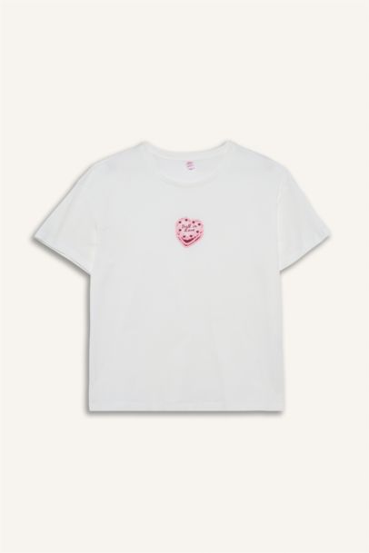 Regular Fit Printed Top Bottom 2 Piece Pajama Set