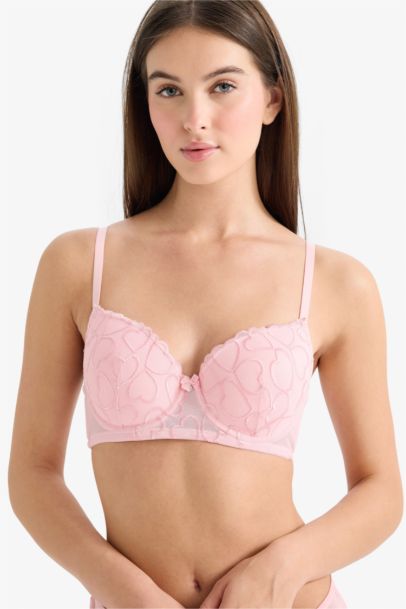 Fall in Love With Lace With Pad Bra