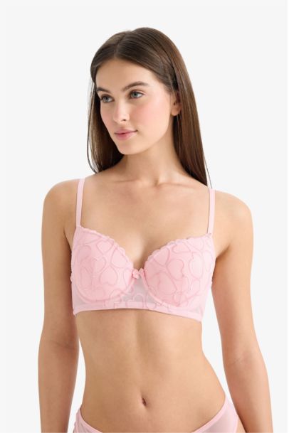 Fall in Love With Lace With Pad Bra