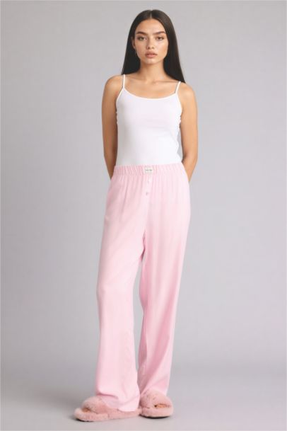 Regular Fit Flanel Bottom