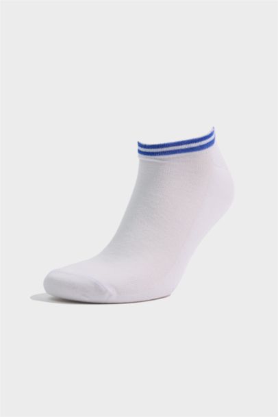 Erkek 5'li Pamuklu Patik Çorap