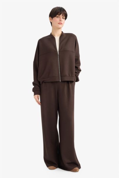 Half Turtleneck Modal Cardigan