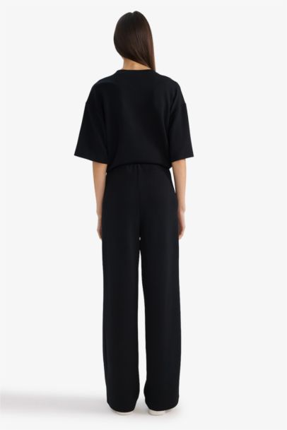 Straight Fit Modal Trousers