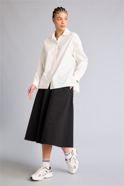 Standart Fıt Dokuma Etek