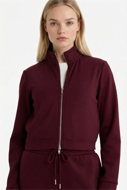 Slim Fit Turtleneck Cardigan