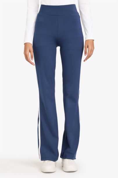 بنطرون فلير فيت برجل واسع