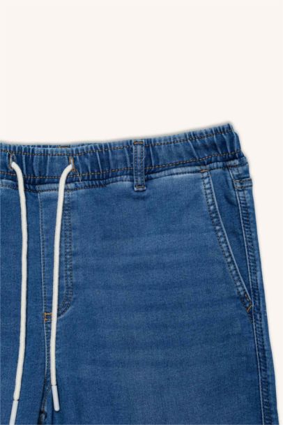 بنطلون وايد ليج برجل واسع