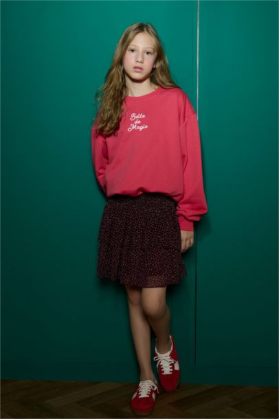 Oversize Fit Crew Neck Sweatshirt