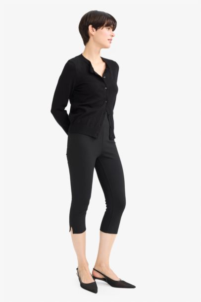 Dim Detailed Short Leggings