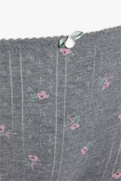 Cotton Floral Slip Panty