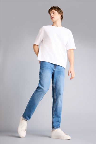 Jean Coupe slim Style des années 90