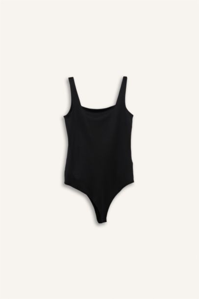 Майка с квадратным воротником для женщин